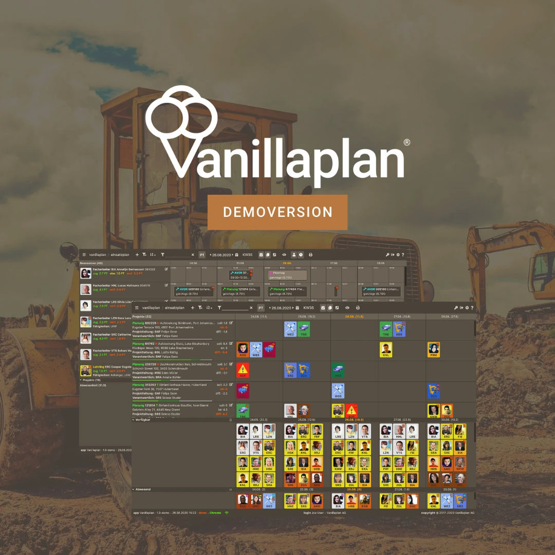 Versione demo di Vanillaplan