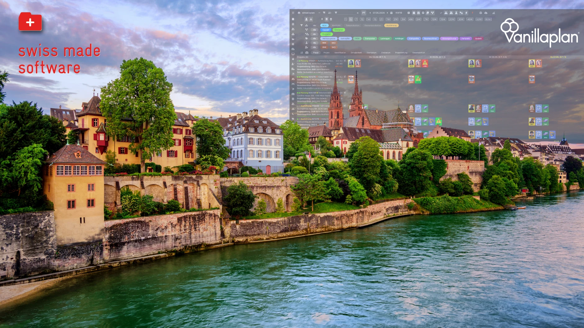 Vanillaplan, Swiss Made Software, Basel