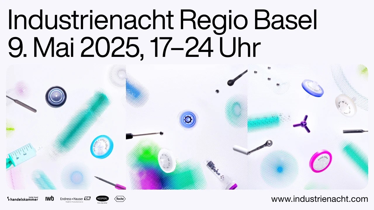 Poster Industrienacht Regio Basel 9. Mai 2025